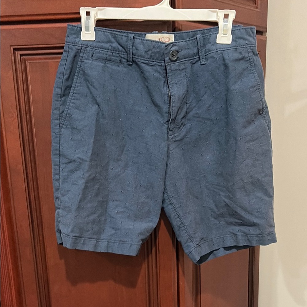 Men's Original Penguin Blue khaki shorts size 31